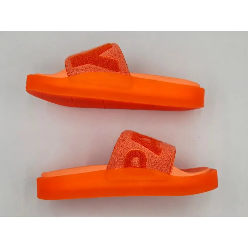 Adidas IVY Park Terry Slides Mens 7 Orange Beyonce Sandals